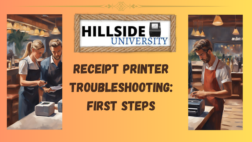 Receipt Printer Troubleshooting: First Steps