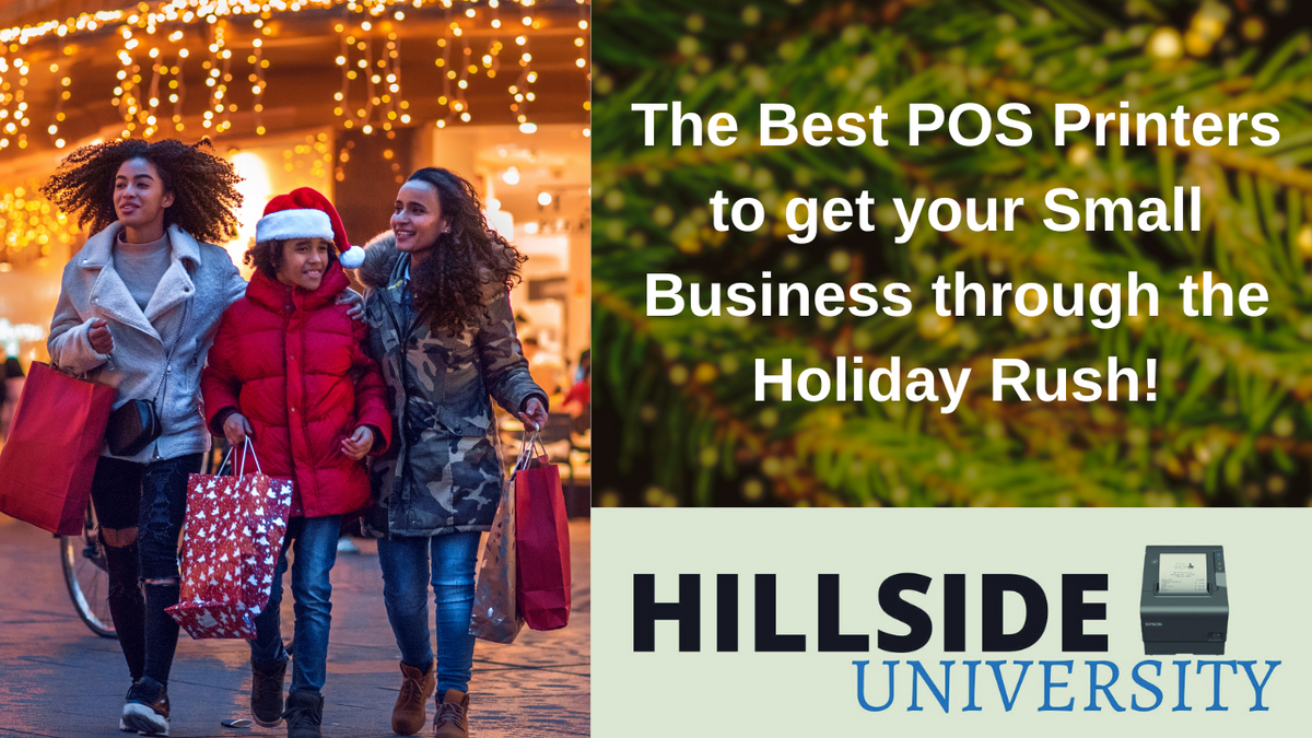 The Best POS Printers to get your Small Business through the Holiday Rush!