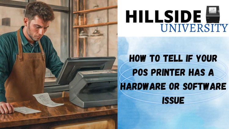 How to Tell If Your POS Printer Has a Hardware or a Software Issue