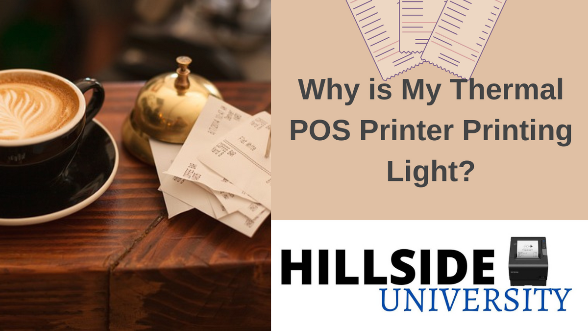 Why is My Thermal POS Printer Printing Light?