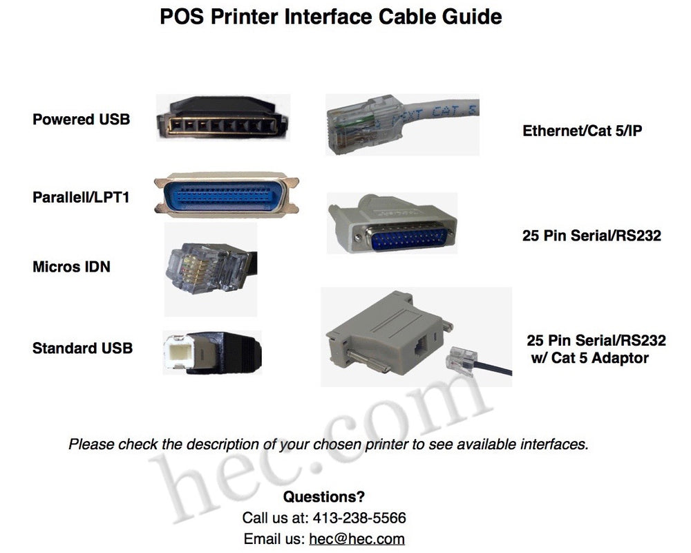 Epson TM-P80 Plus POS Printer – Hillside Electronics Corp.